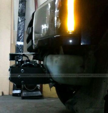 Heavy duty front bumper for LAND ROVER Discovery II